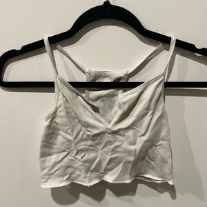 White Crop Top